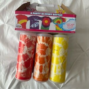 Tie-Dye Party Set - 6 colors - NEW